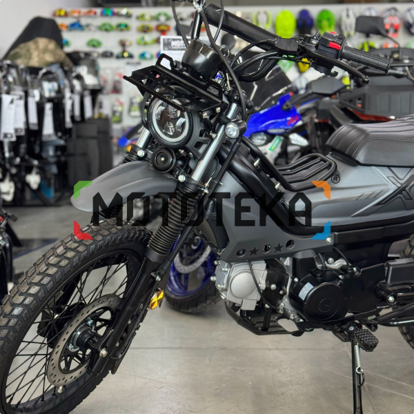 Мопед Мотомир XTRAIL 50 (110) серый | Мототека